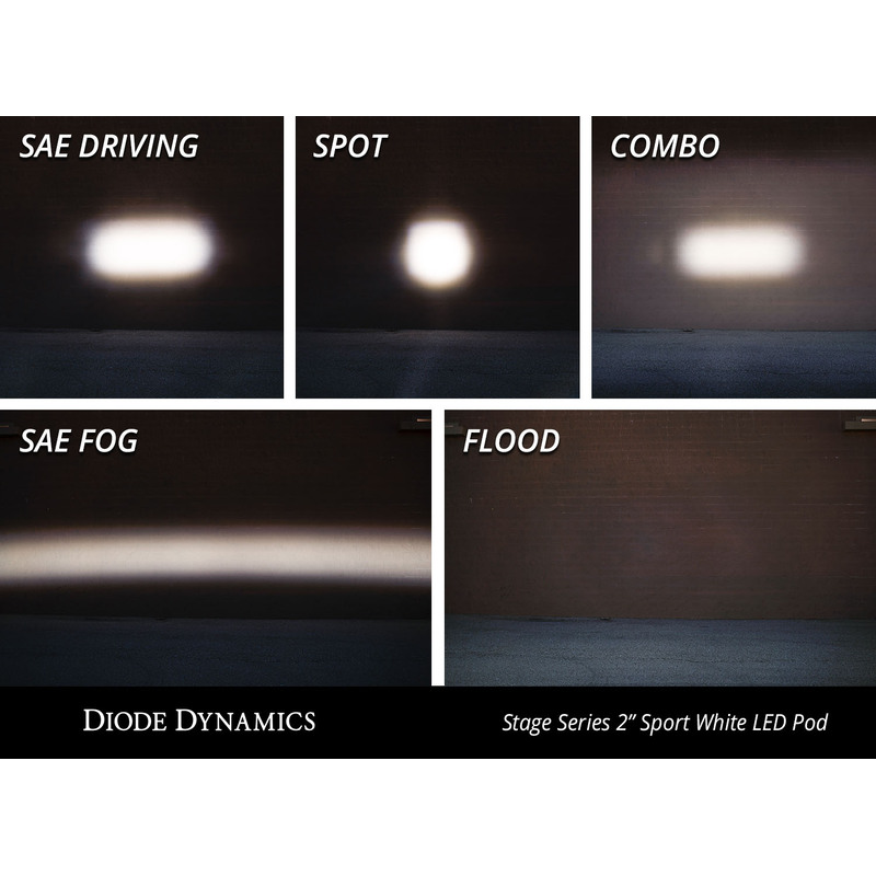  Diode Dynamics - Stage Series 2in Sport White Spot Standard ABL (pair)